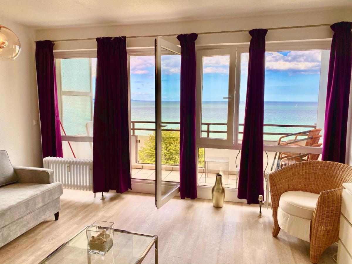 Studio Mit Panorama-Meerblick Und Direkter Strandlage In ชาร์บอยท์ซ ภายนอก รูปภาพ