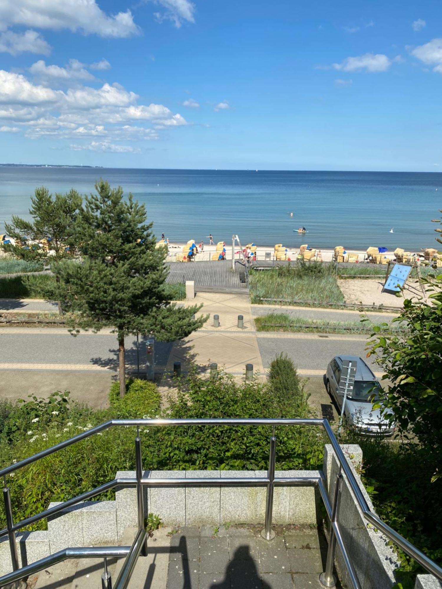 Studio Mit Panorama-Meerblick Und Direkter Strandlage In ชาร์บอยท์ซ ภายนอก รูปภาพ